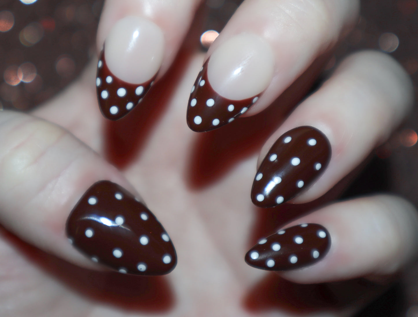 Chocolate Polka Dots