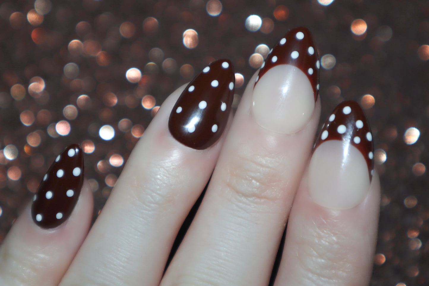 Chocolate Polka Dots