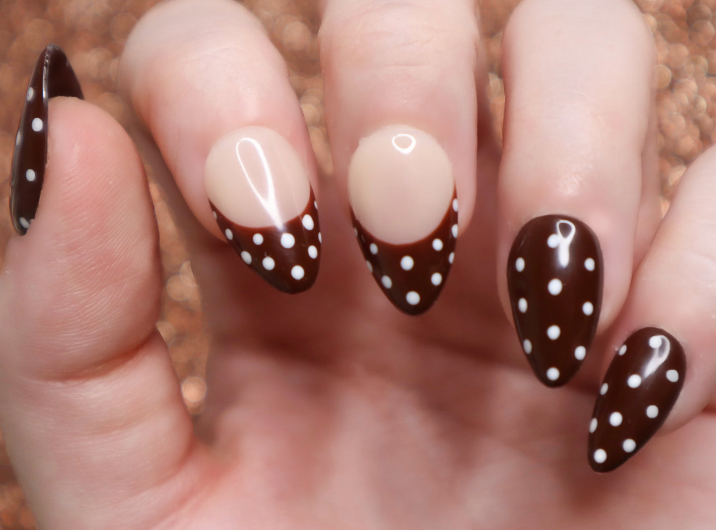 Chocolate Polka Dots