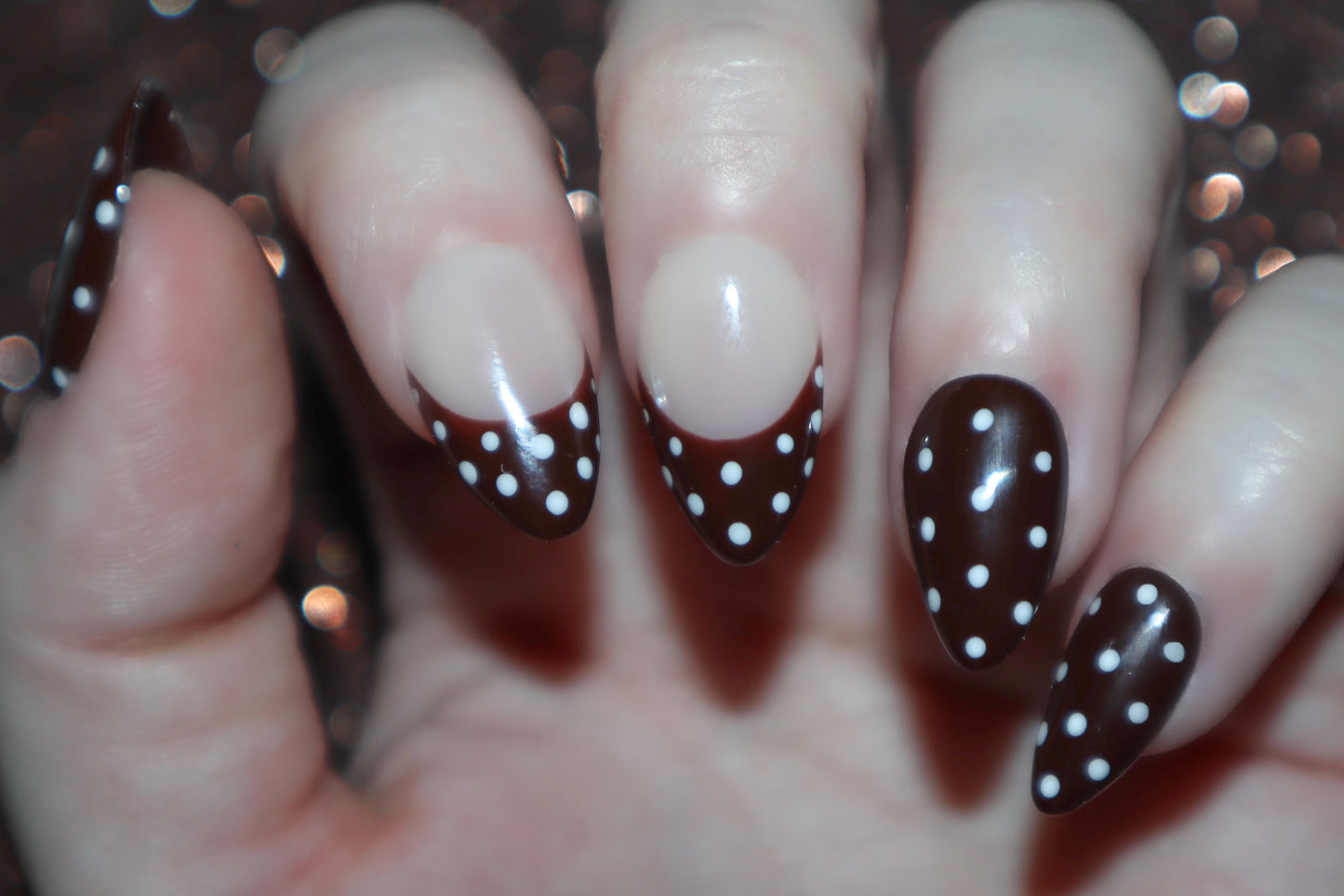 Chocolate Polka Dots