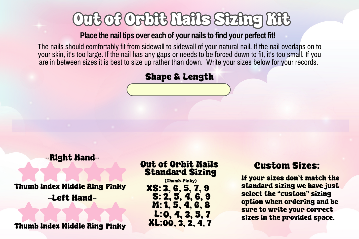 Sizing Kit