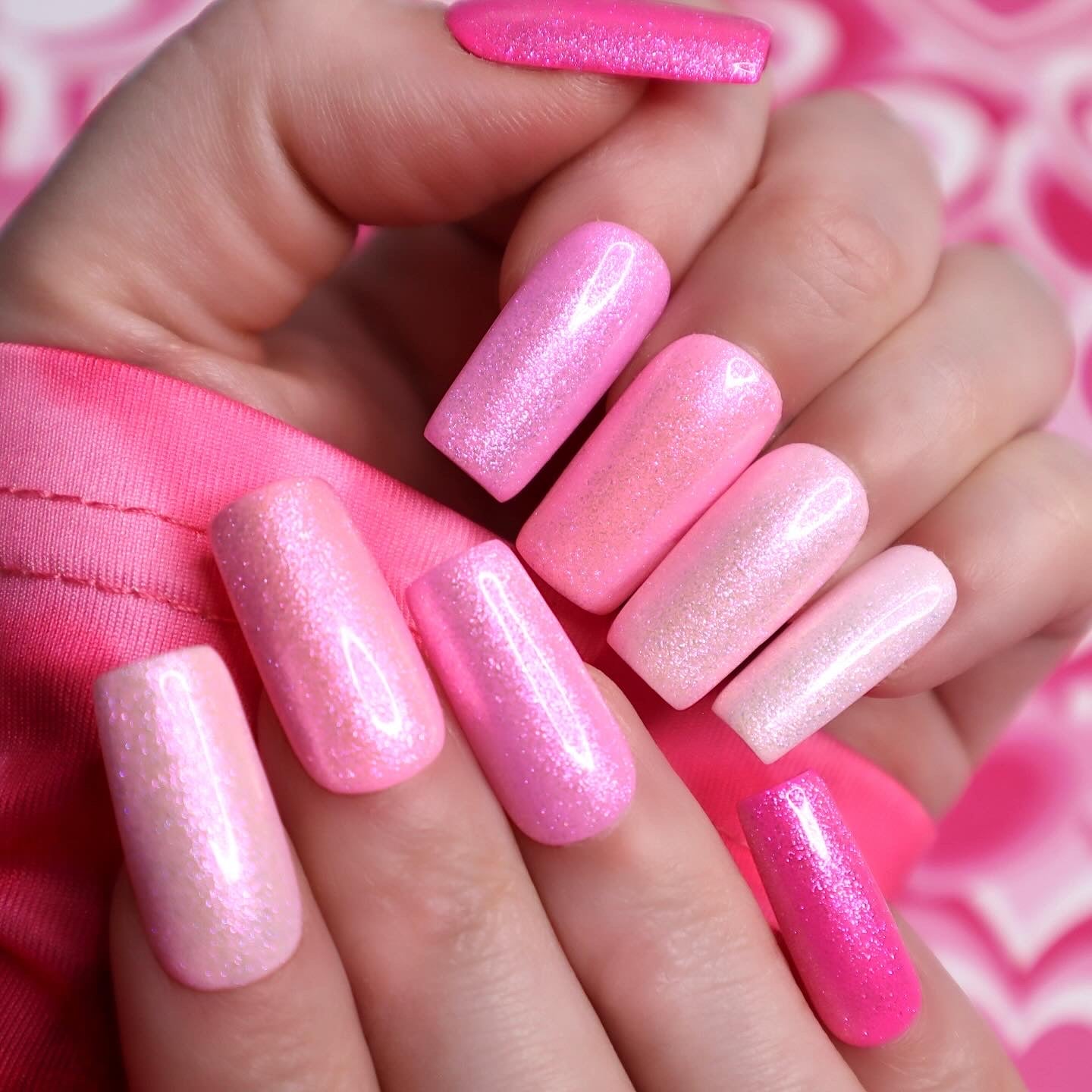 Frosted Pink Gradient