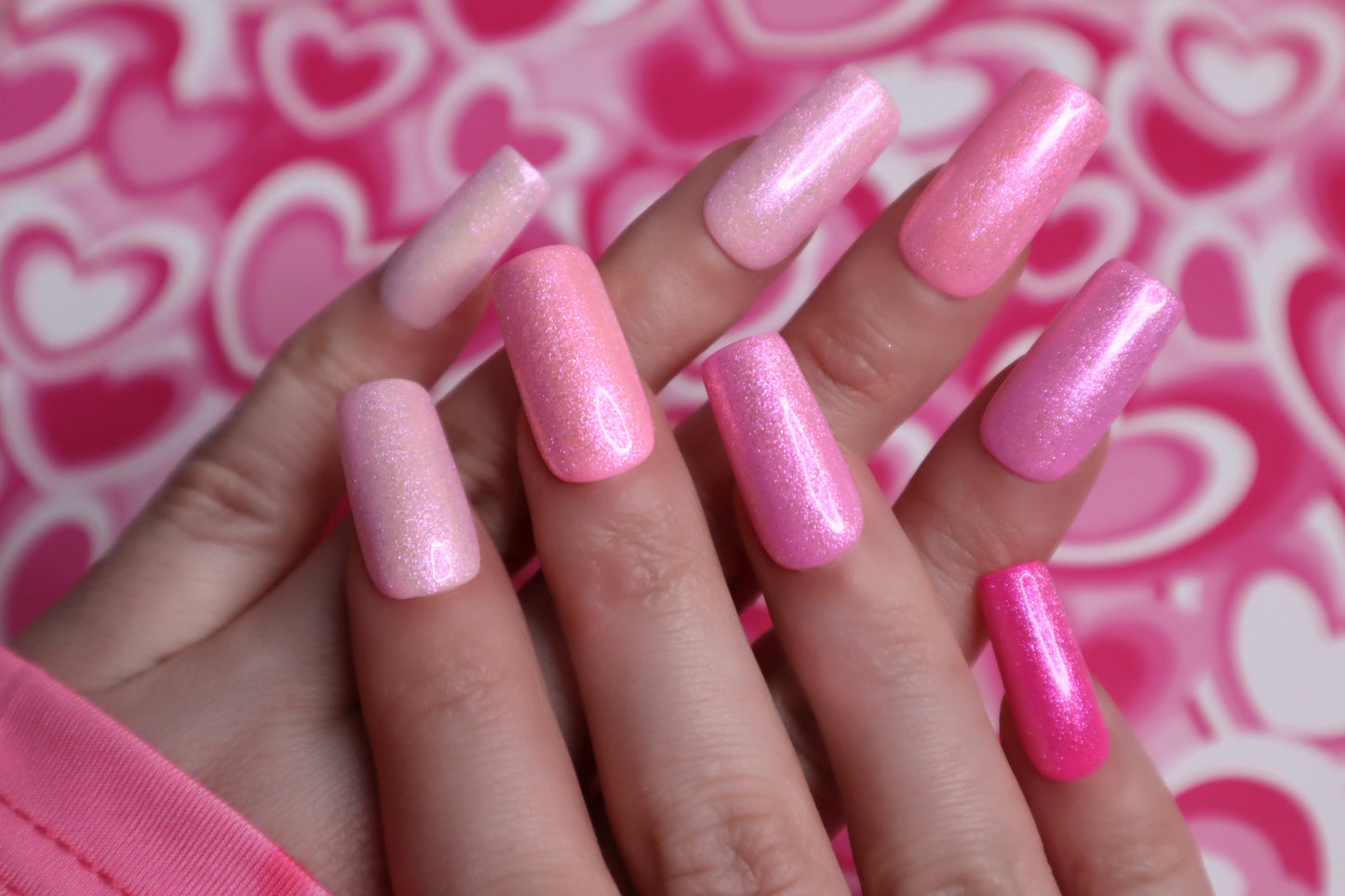 Frosted Pink Gradient