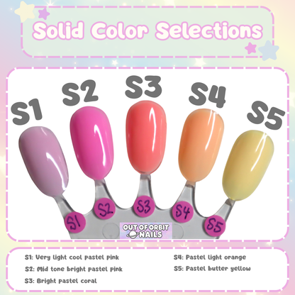Colors of Spring (solid color set)