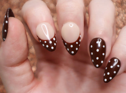 Chocolate Polka Dots