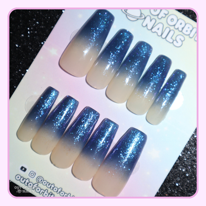 Midnight Sparkle Ombré