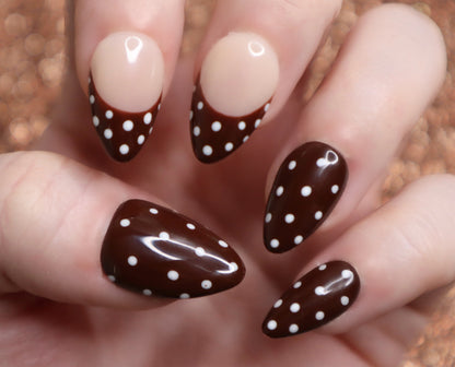 Chocolate Polka Dots