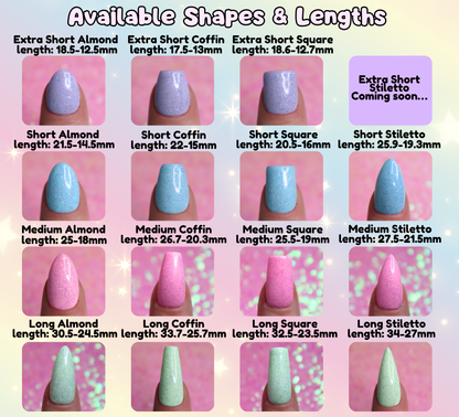 Candy Colored Cat Eye (solid color cat eye set)
