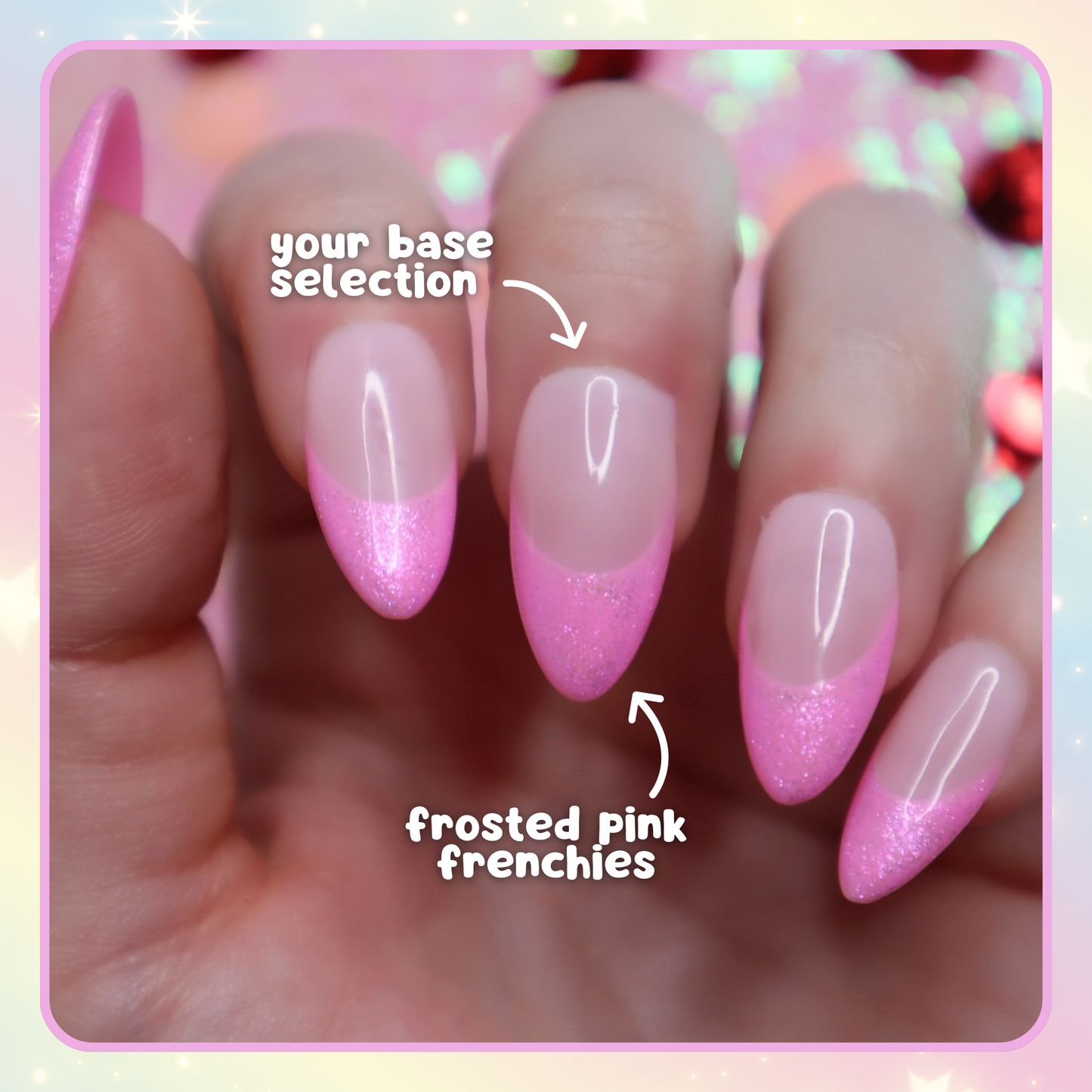 Cotton Candy Frosting Frenchies