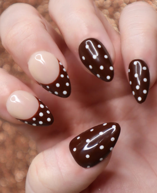Chocolate Polka Dots