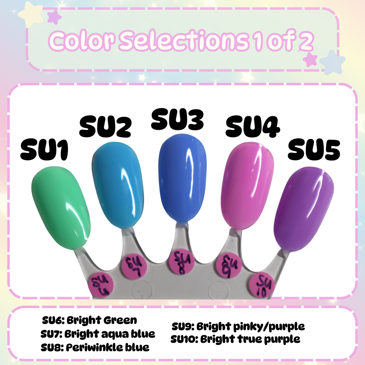 Colors of Summer (solid color set)