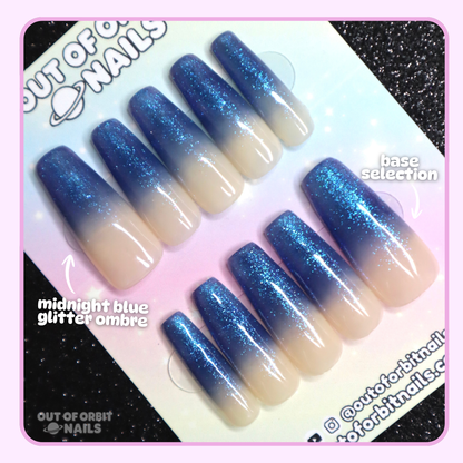 Midnight Sparkle Ombré