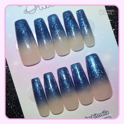 Midnight Sparkle Ombré