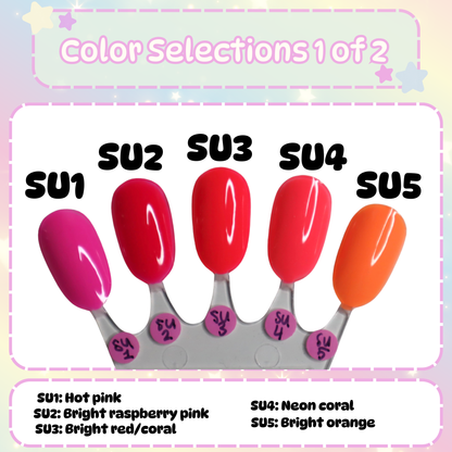 Colors of Summer (solid color set)