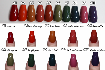 Colors of Autumn (Solid Color Set)
