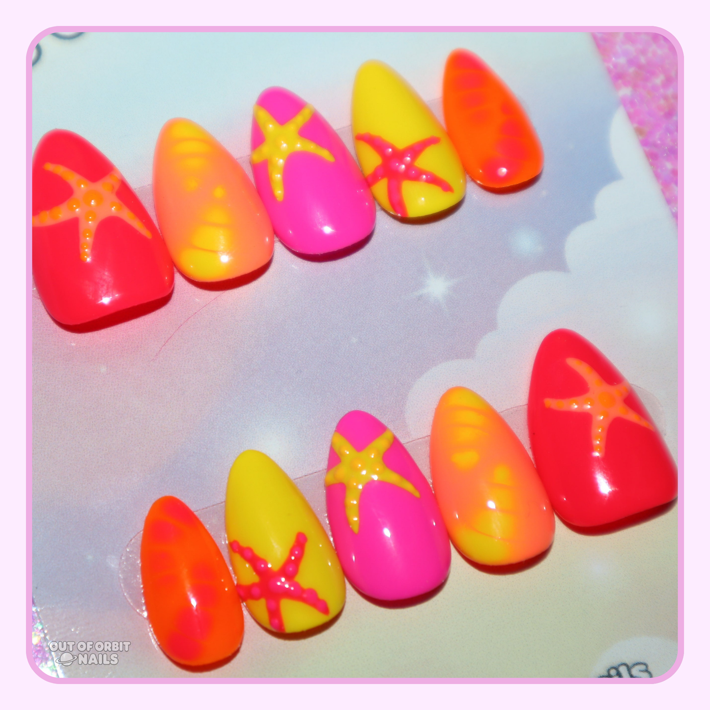 Neon Starfish