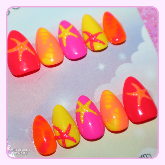 Neon Starfish