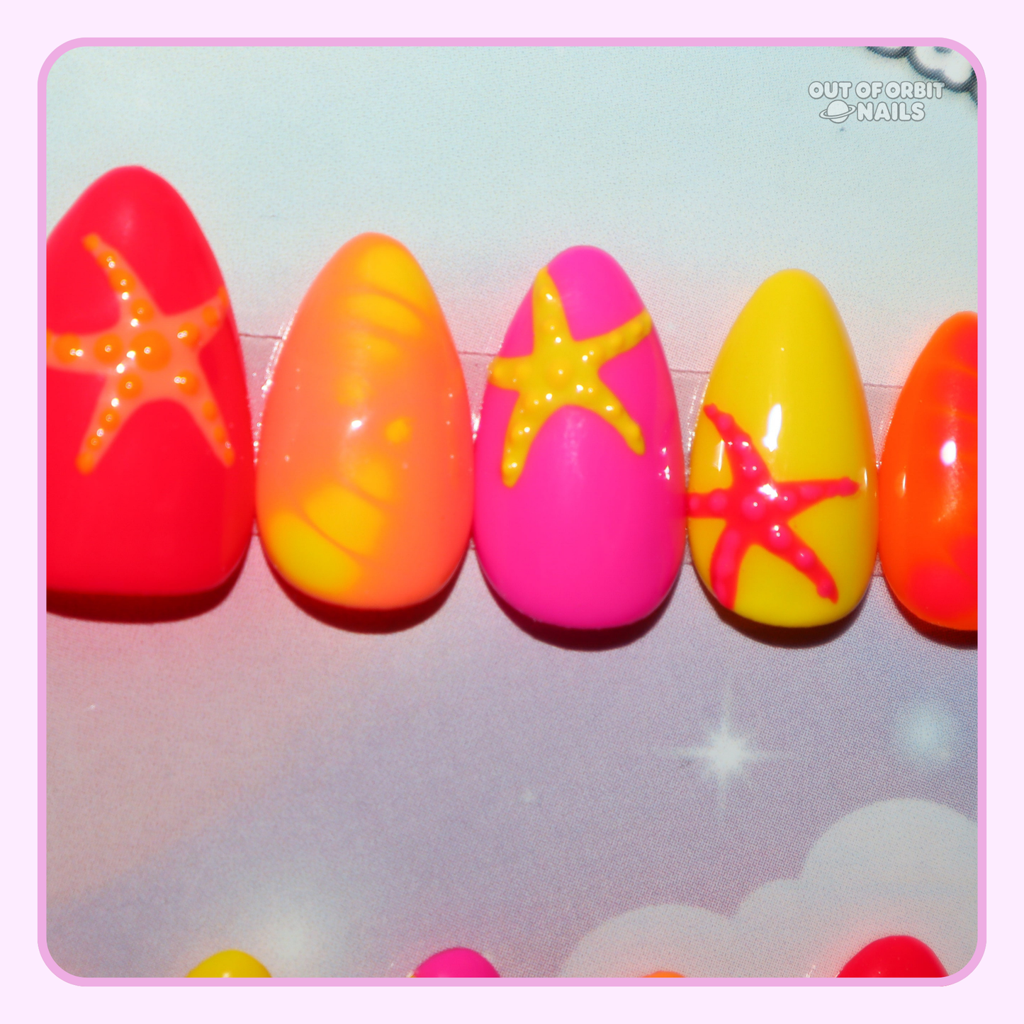 Neon Starfish