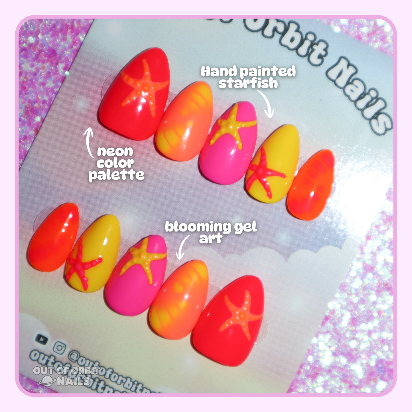 Neon Starfish