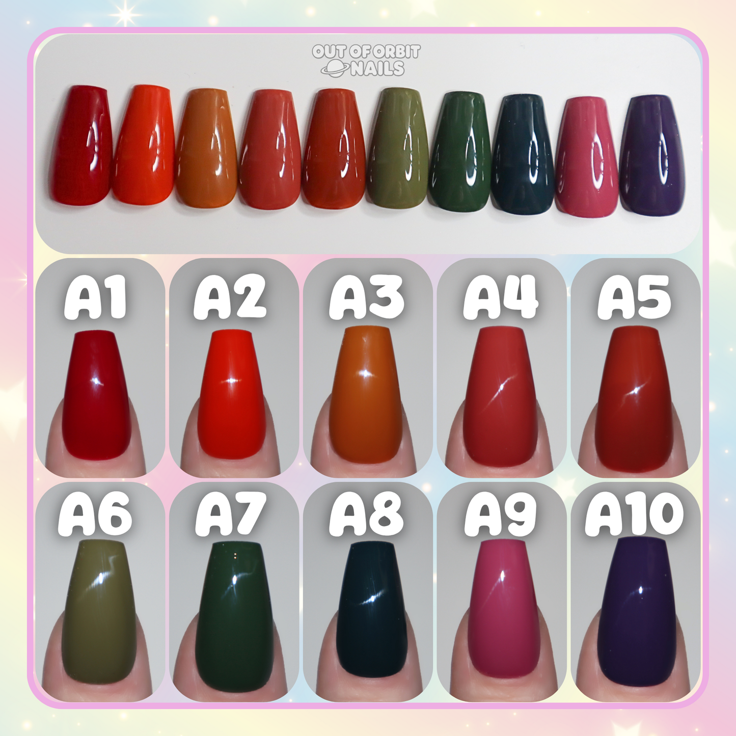 Colors of Autumn (Solid Color Set)