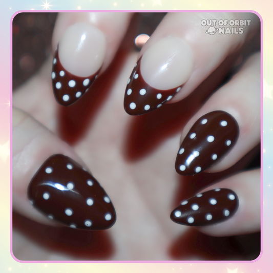 Chocolate Polka Dots