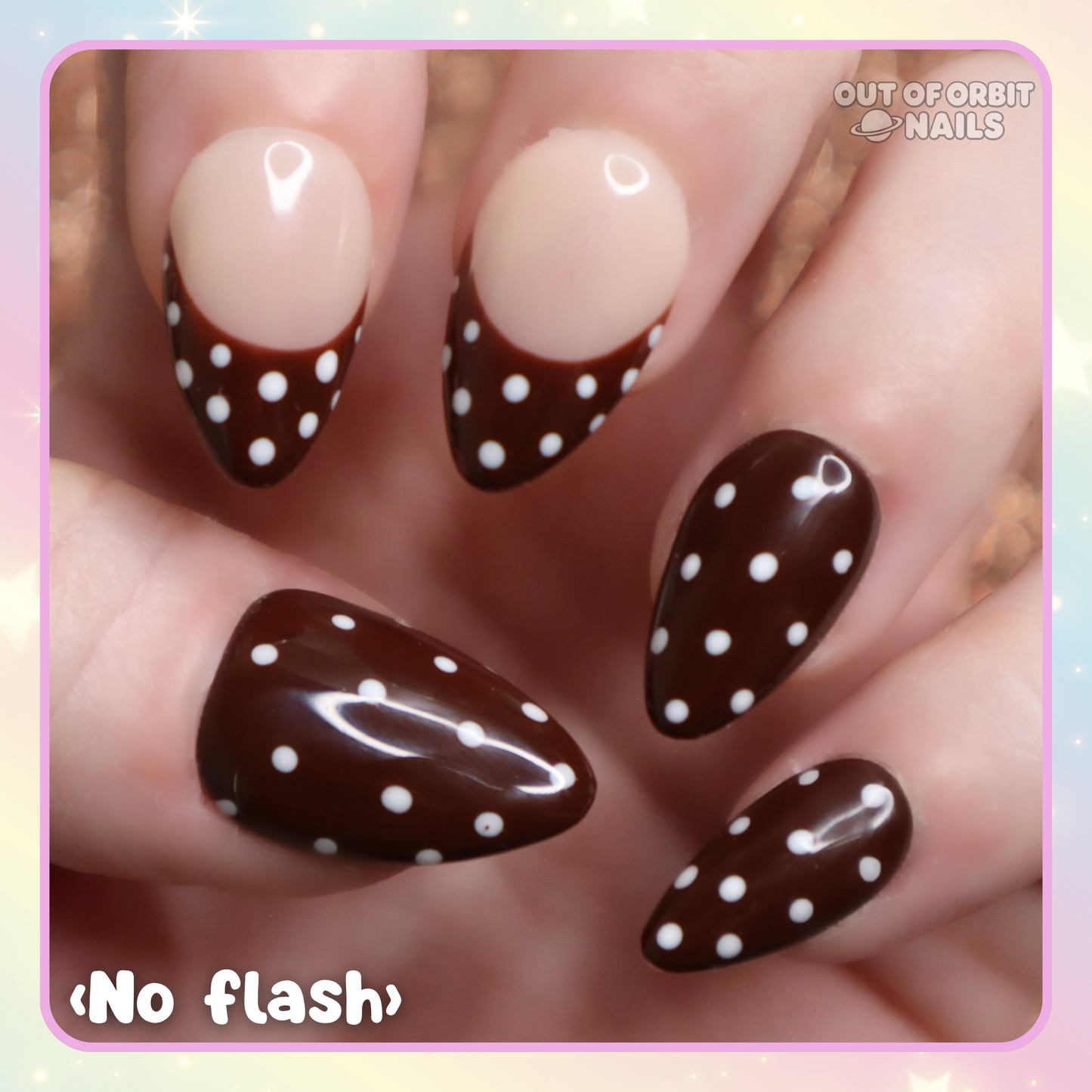 Chocolate Polka Dots