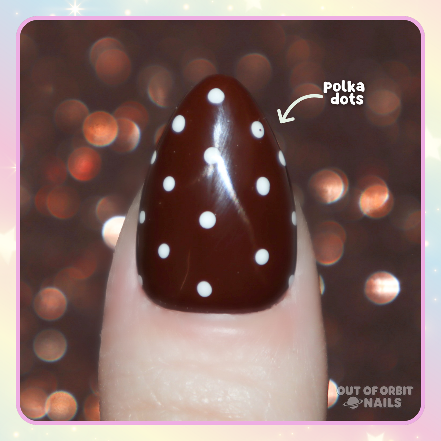 Chocolate Polka Dots