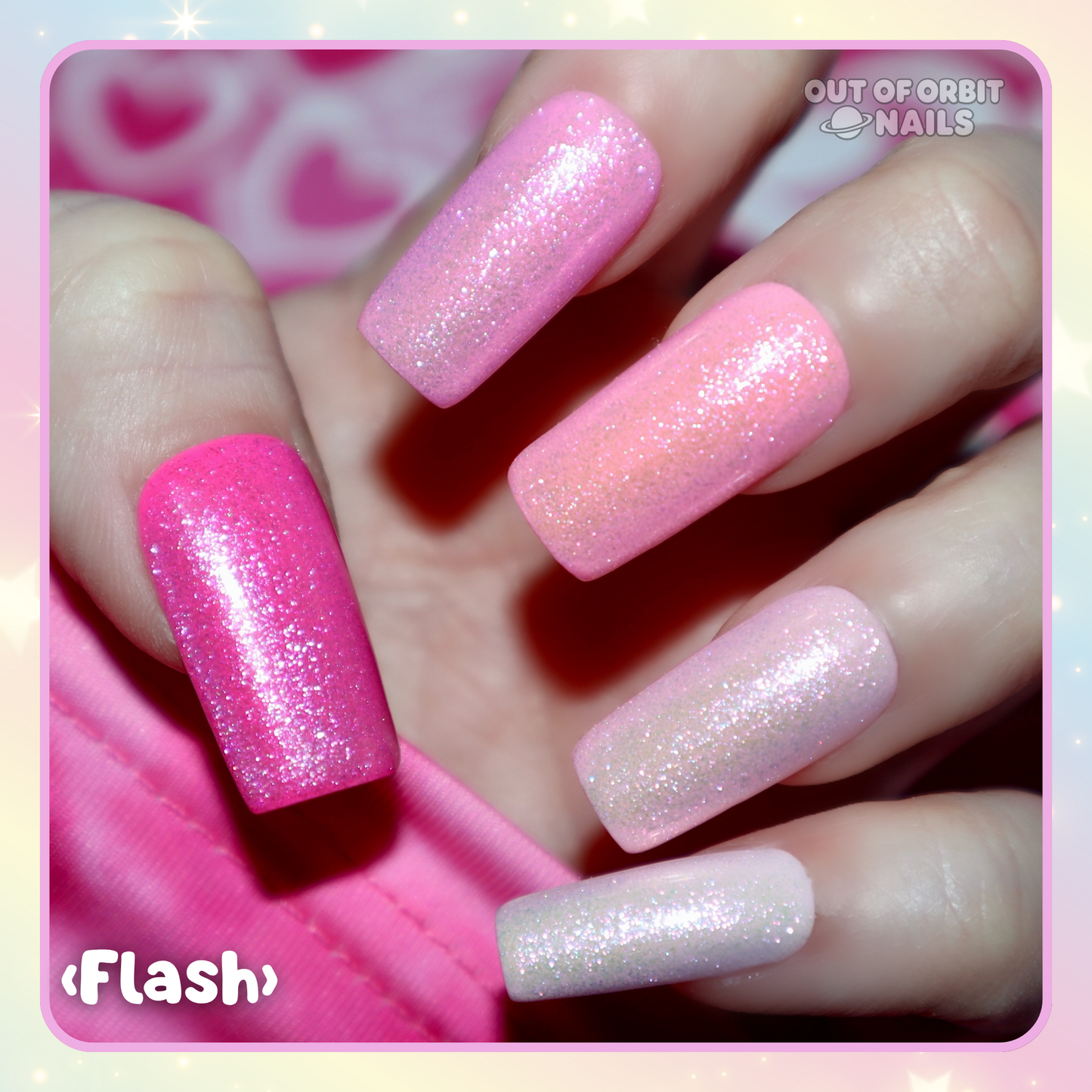 Frosted Pink Gradient