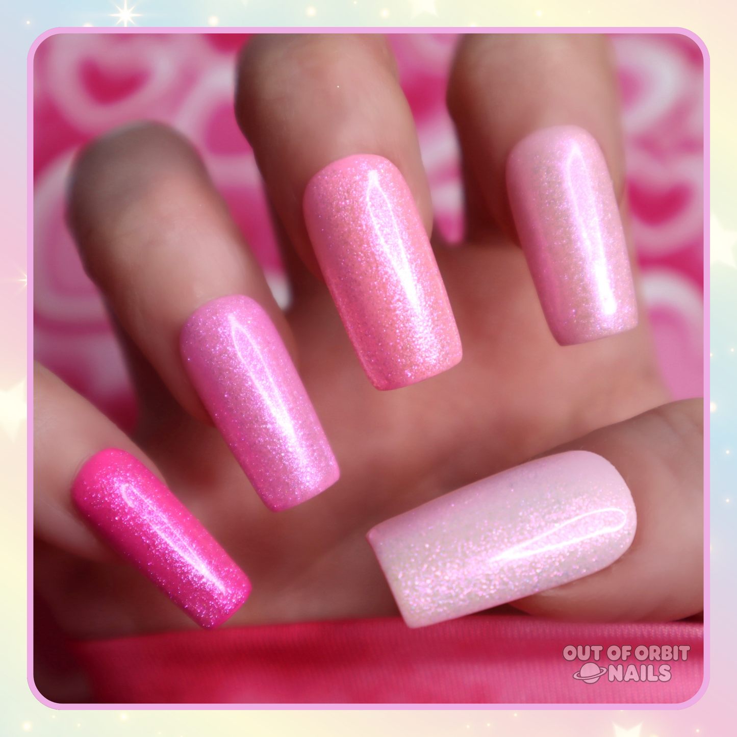 Frosted Pink Gradient
